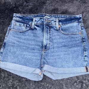 Denim Blue Women's Shorts